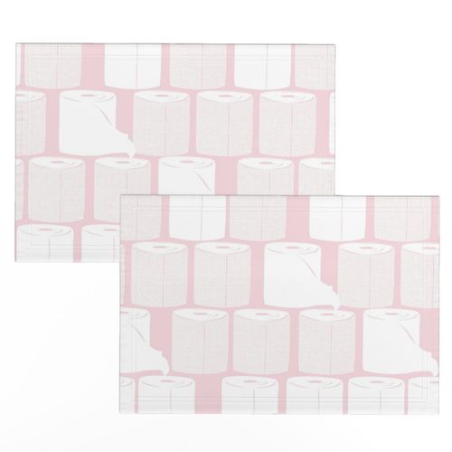 Toilet paper pink