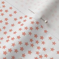 Little sparkly stars romantic boho night basic sky design nursery neutral coral white