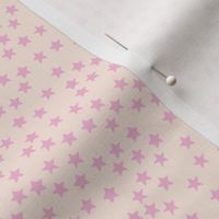 Little sparkly stars romantic boho night basic sky design nursery neutral creme beige pink