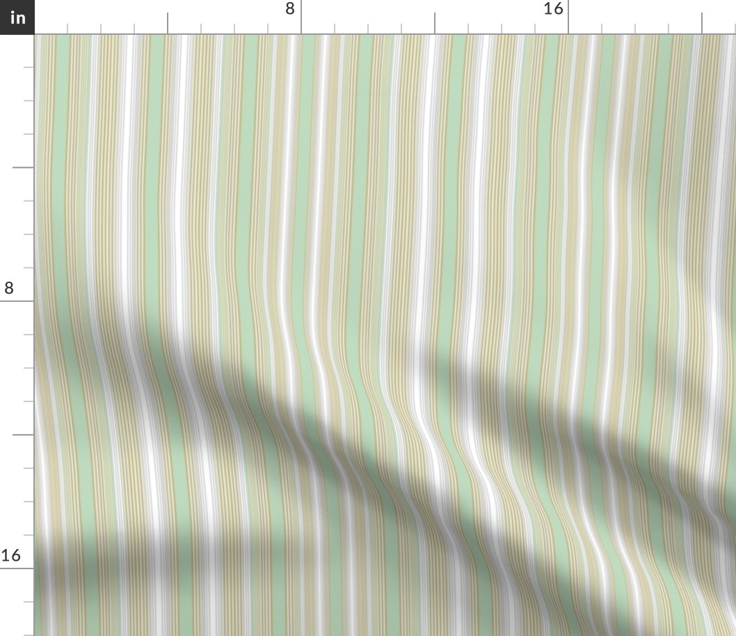 Farmhouse Stripe Aqua