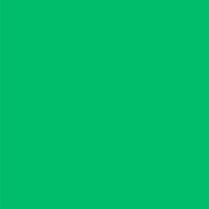 Pop Green Solid color 00BC70