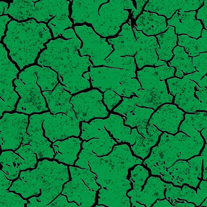 cracked paint green