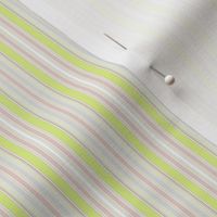 Farmhouse Stripe pink and celery