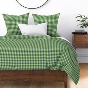 Green Blue Small Scale Plaid