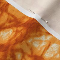 Tie Dye wrinkled  orange