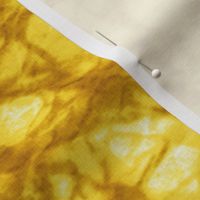 Tie Dye wrinkled  yellow