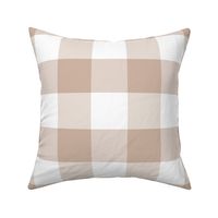 Country beige big plaid