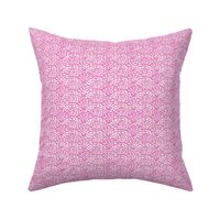 shell crochet - pink