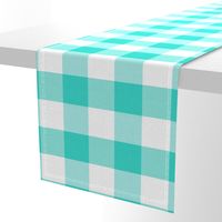 Country turquoise big plaid