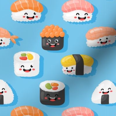 Suchi Japanese Food Asian Pattern-01