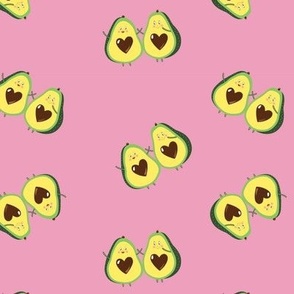 Avocado Friends pink