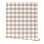 Country beige medium plaid