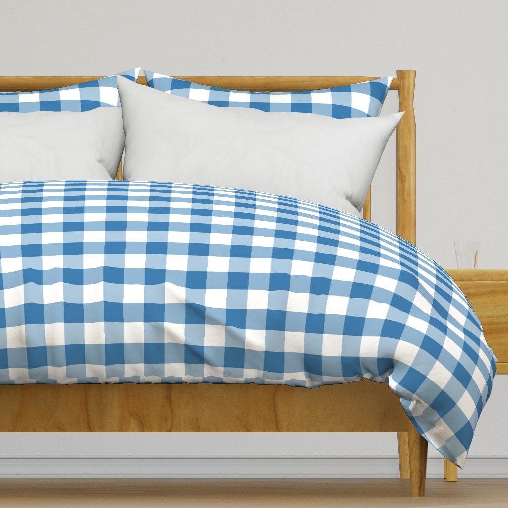 Country blue medium plaid