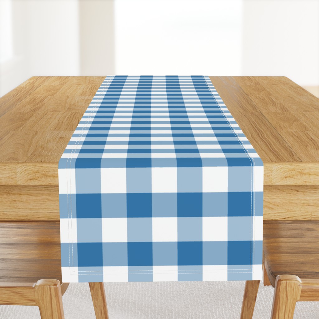 Country blue medium plaid