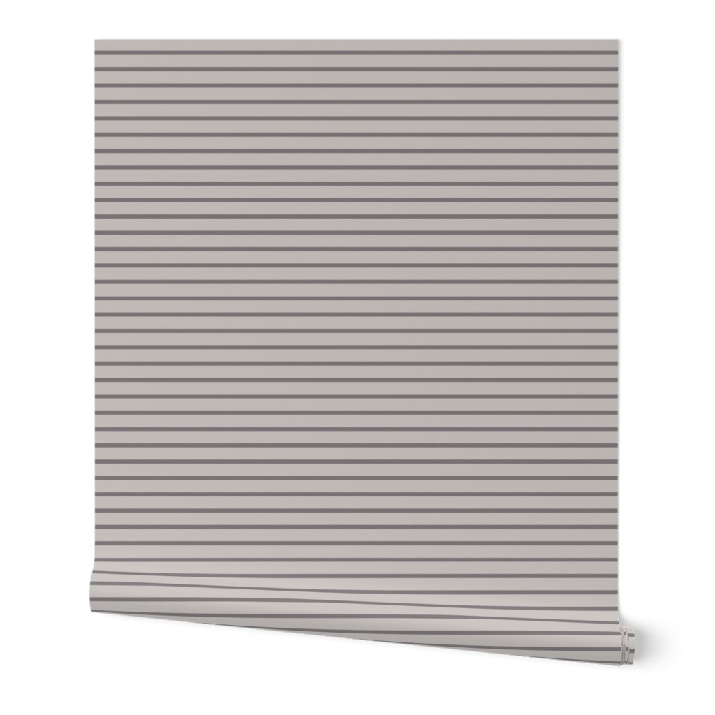 gray + silver mega stripe