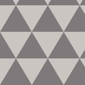 gray + silver mega triangle