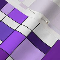 Mondrian purple 