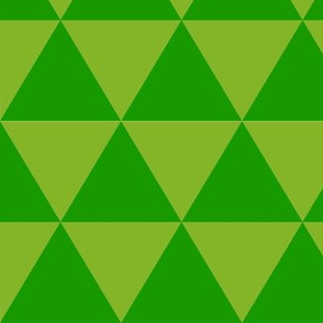 lime + green mega triangle