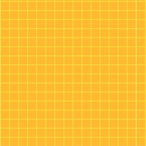 yellow + gold mega grid