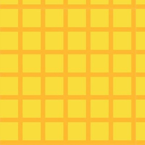 yellow + gold mega square