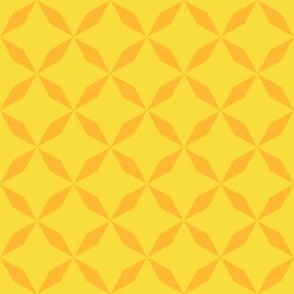 yellow + gold mega star