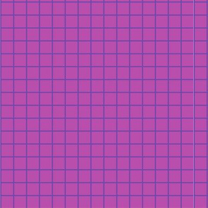 orchid + purple mega grid
