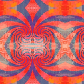 Fire and Smoke Psychedelic Spiral