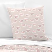 Thank you inspirational text design stay home save lives corona virus nurse design beige pink leopard spots