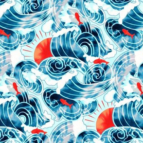 Ocean 'Tide' Dye (Small Version) 