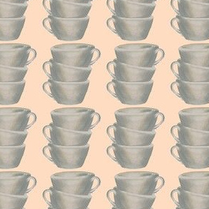 Cups, cups, cups on peachy keen