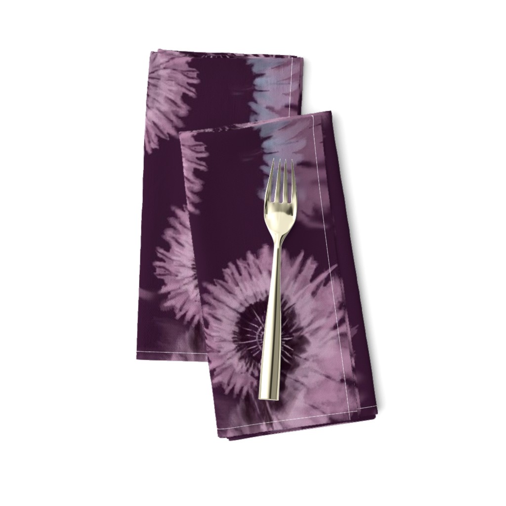 Large Size Blackberry Cream Tie Dye