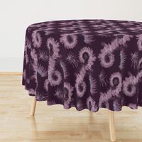 Large Size Blackberry Cream Tie Dye