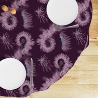 Large Size Blackberry Cream Tie Dye