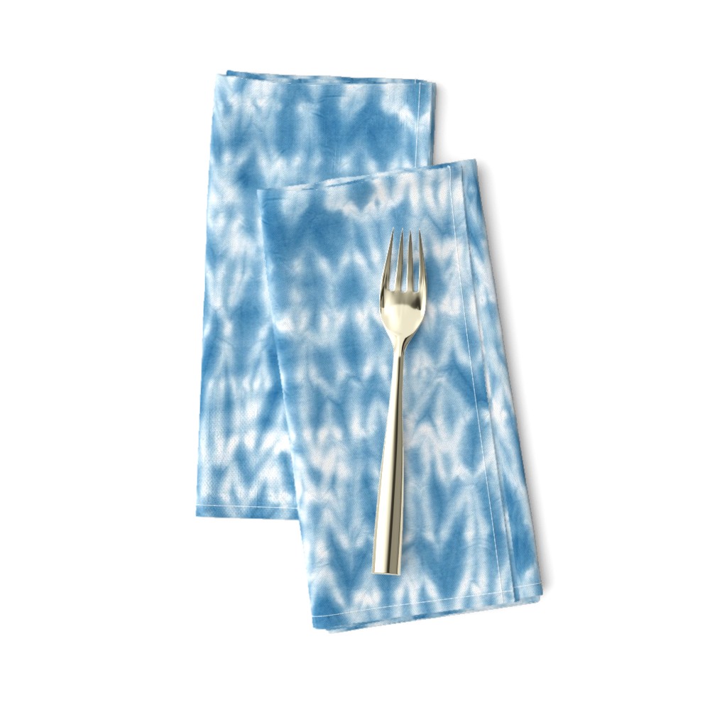 Woodgrain shibori blue large