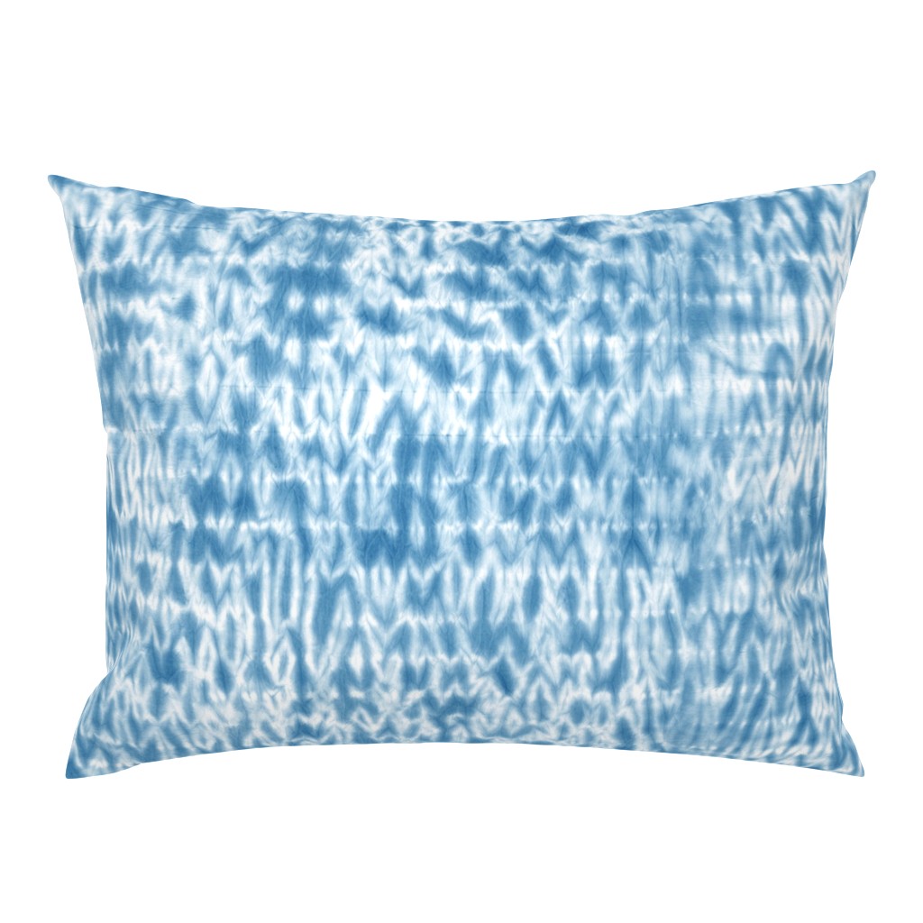 Woodgrain shibori blue large