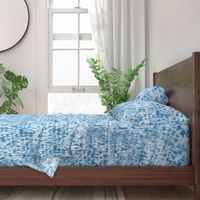 Woodgrain shibori blue large