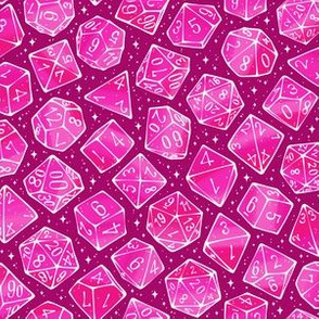 Magic Dice in Pink