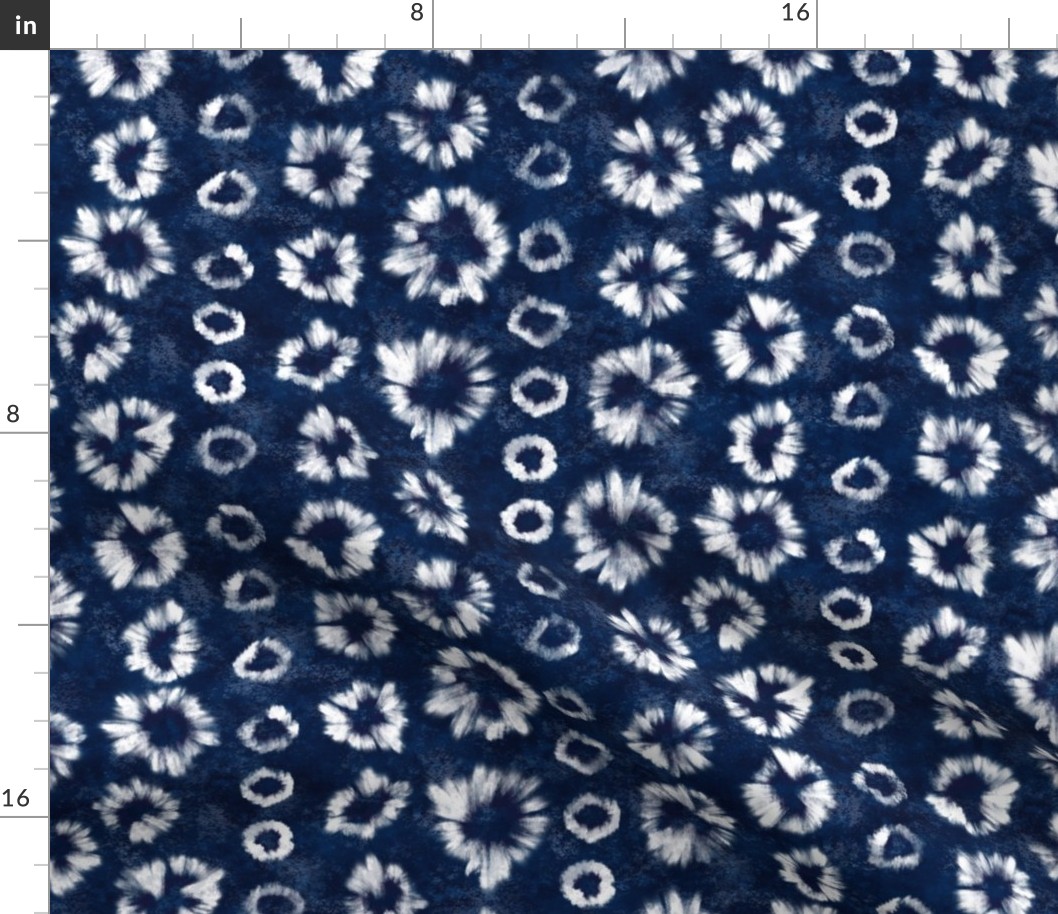 Shibori Indigo Tie Dye by Angel Gerardo