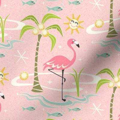 Happy Tropics - Pink