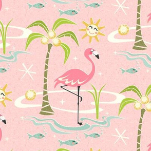 Happy Tropics - Pink