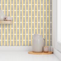 JAZZ AGE STRIPE (YELLOW AND GRAY)