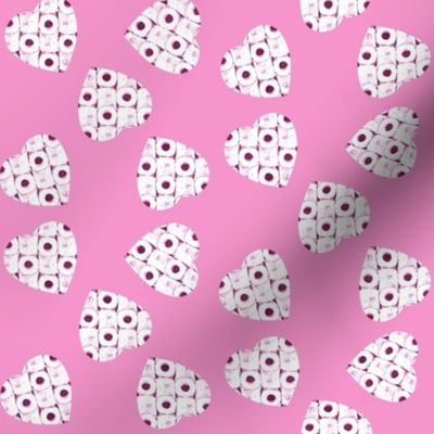 Heart my toilet paper - pink