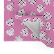 Heart my toilet paper - pink