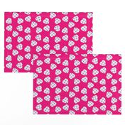 Heart my toilet paper - Bright pink