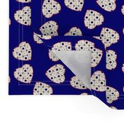 Heart my toilet paper - navy