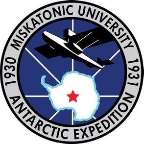 Miskatonic Expedition Blue Huge Patch