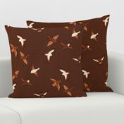 Itajime Bird Flock {Umber}