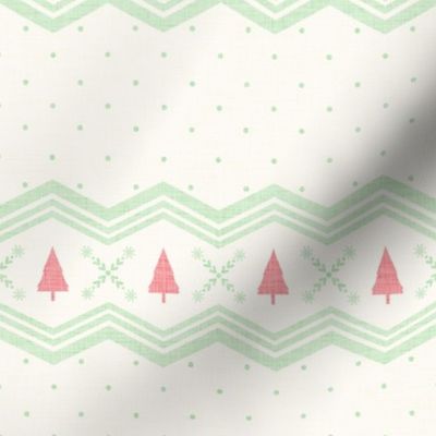 Nordic Christmas Tree - Cream