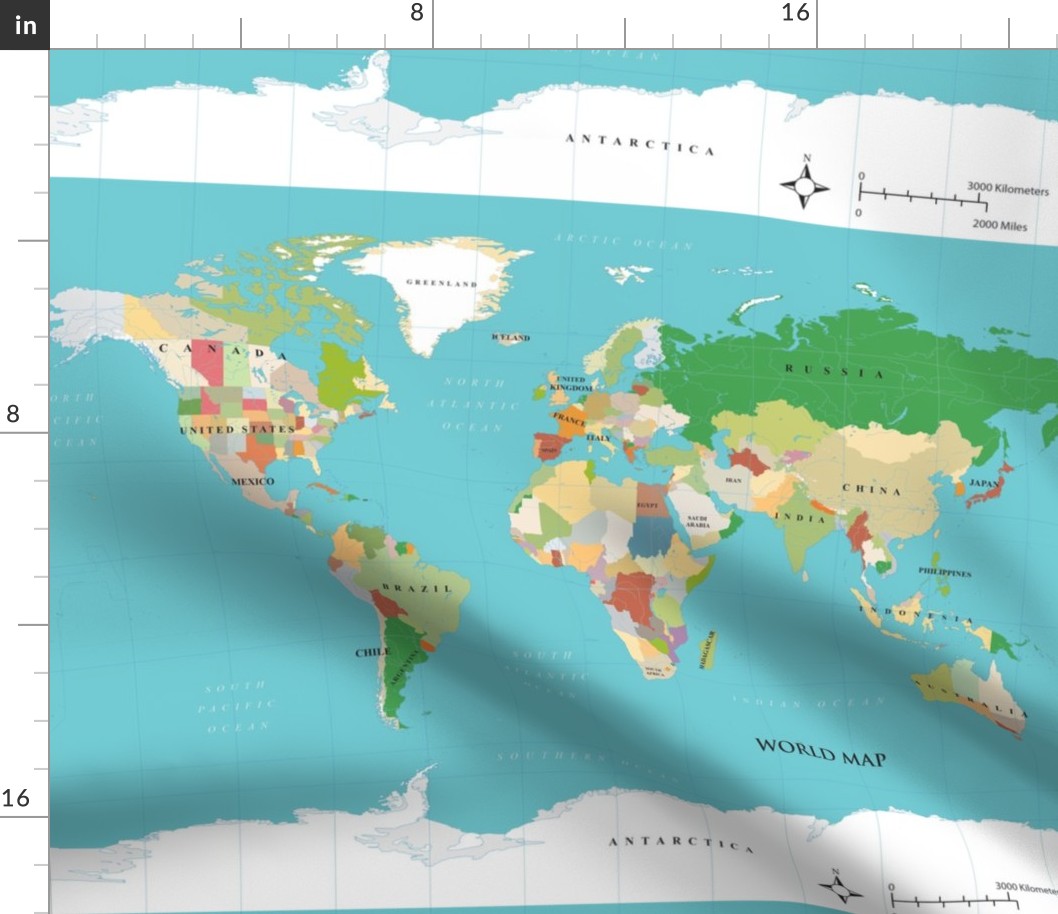 World Map FQ