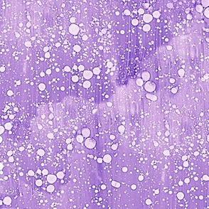 purple rain splatters